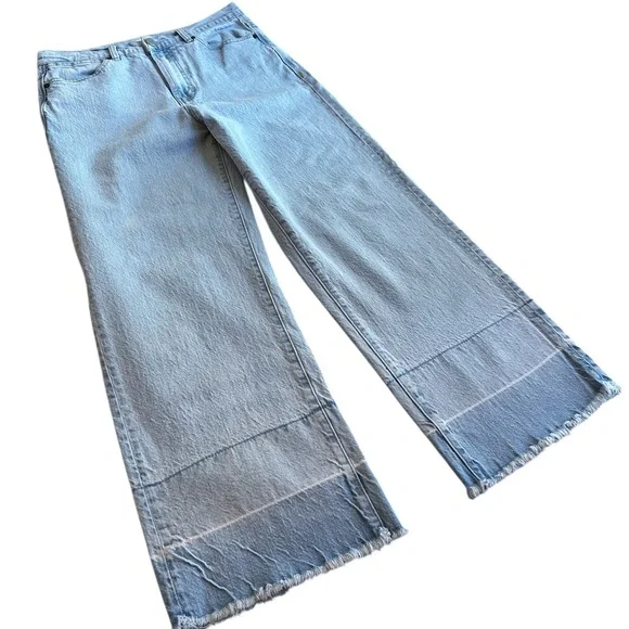 Habitual Light Blue Denim Wide-Leg Jeans - Picture 3 of 10